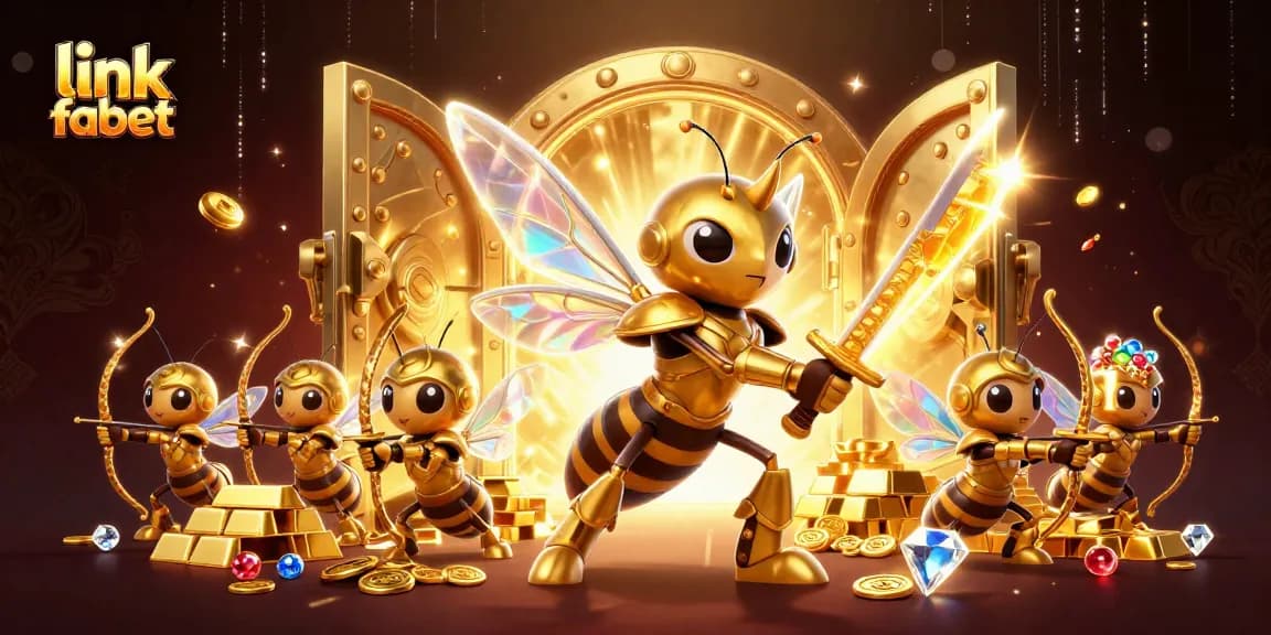 Engage in thrilling gameplay with link fabet and fantastical characters in an enchanted casino scene.