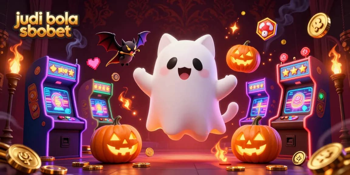 Engage in judi bola sbobet with animated characters in a dazzling casino scene full of excitement.