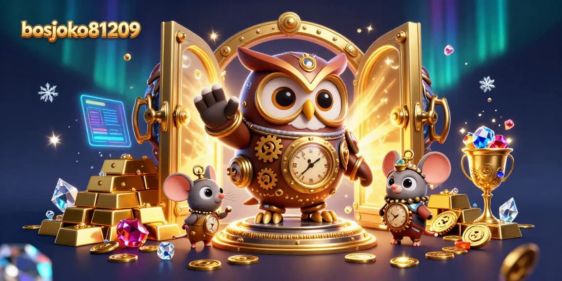 Menangkan slot gacor di bosjoko81209 dengan banyak harta karun dan elemen kasino menarik.