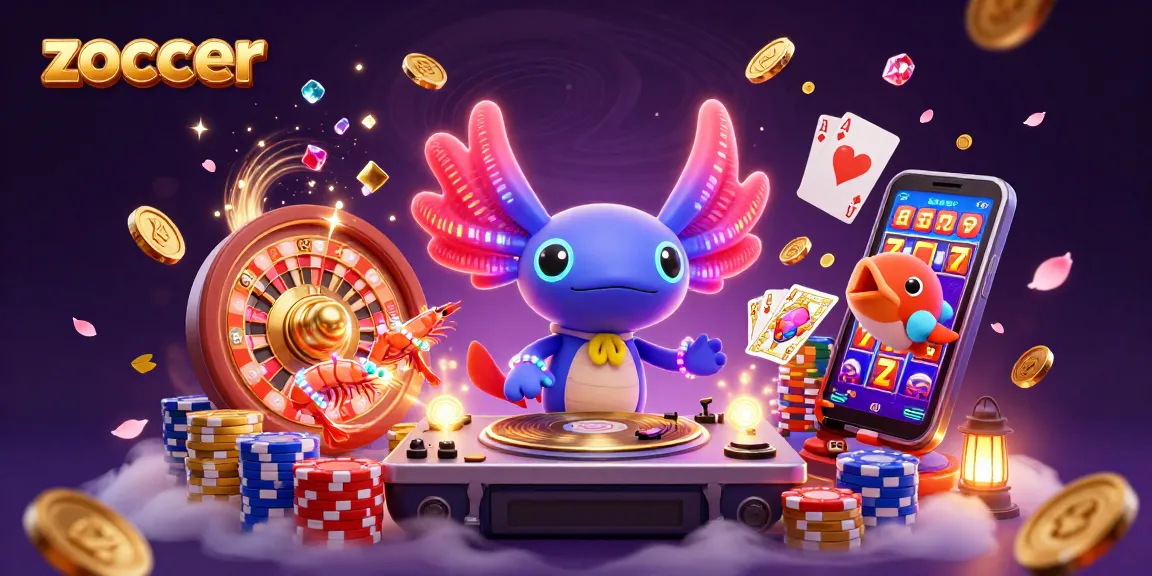 Join the fun at Zoccer Casino with vivid characters and thrilling casino games action.