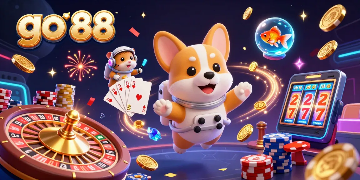 Spin and win at go 88 while enjoying a vibrant casino experience with playful characters