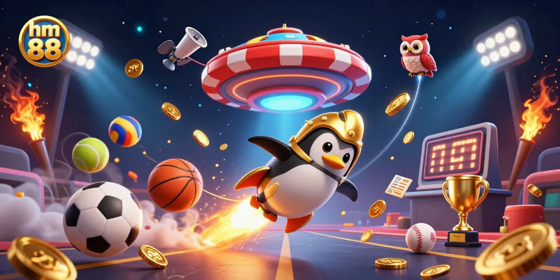 Engage with hm 88 while enjoying casino games through a thrilling 3D penguin adventure.