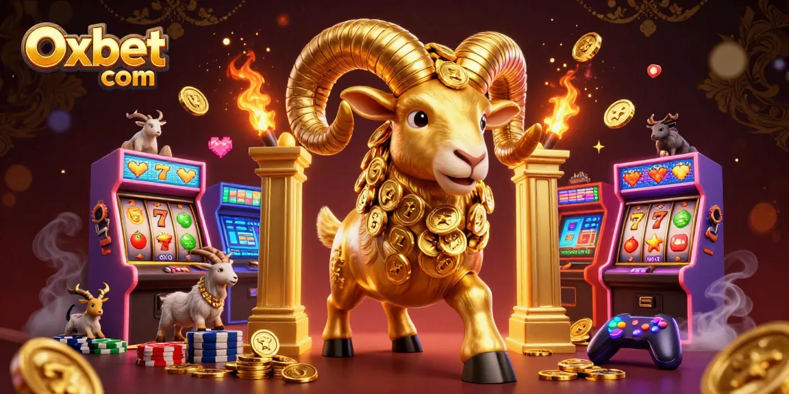 Play exciting casino games with Oxbet com's vibrant and engaging 3D illustration