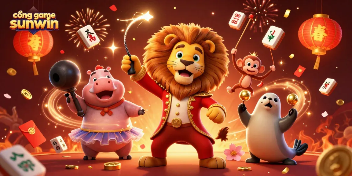Spin and win exciting jackpots at cổng game sunwin with vibrant 3D casino illustrations.