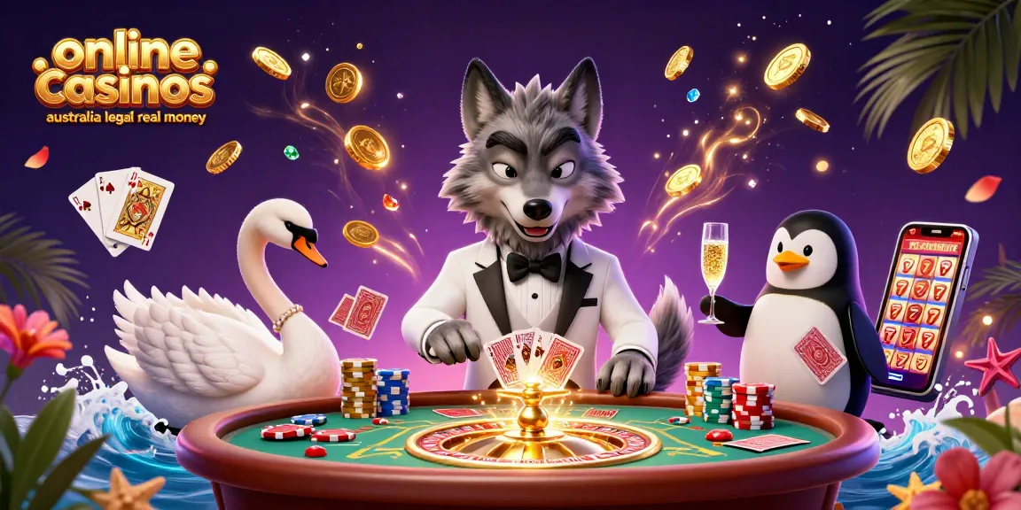 Engage in online casinos australia legal real money excitement with vibrant 3D casino characters and games.