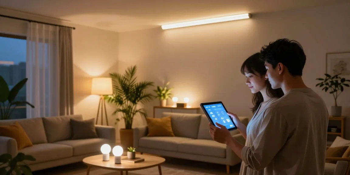 Adaptarea aplica LED în ambientul modern al casei pentru iluminare eficientă.