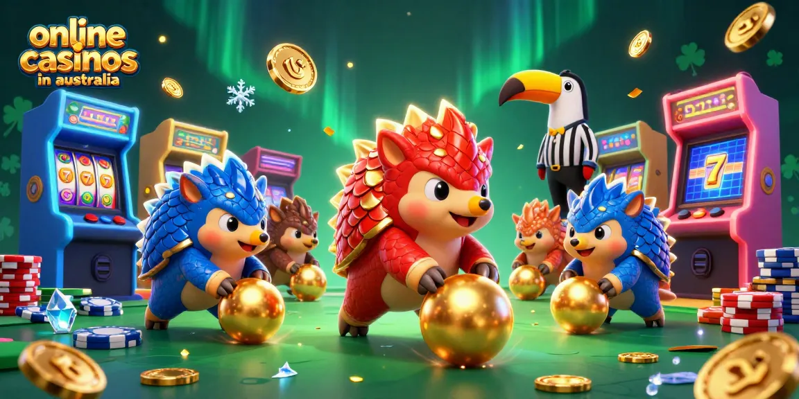Engage with online casinos in Australia featuring rival pangolins in a vibrant casino scene.