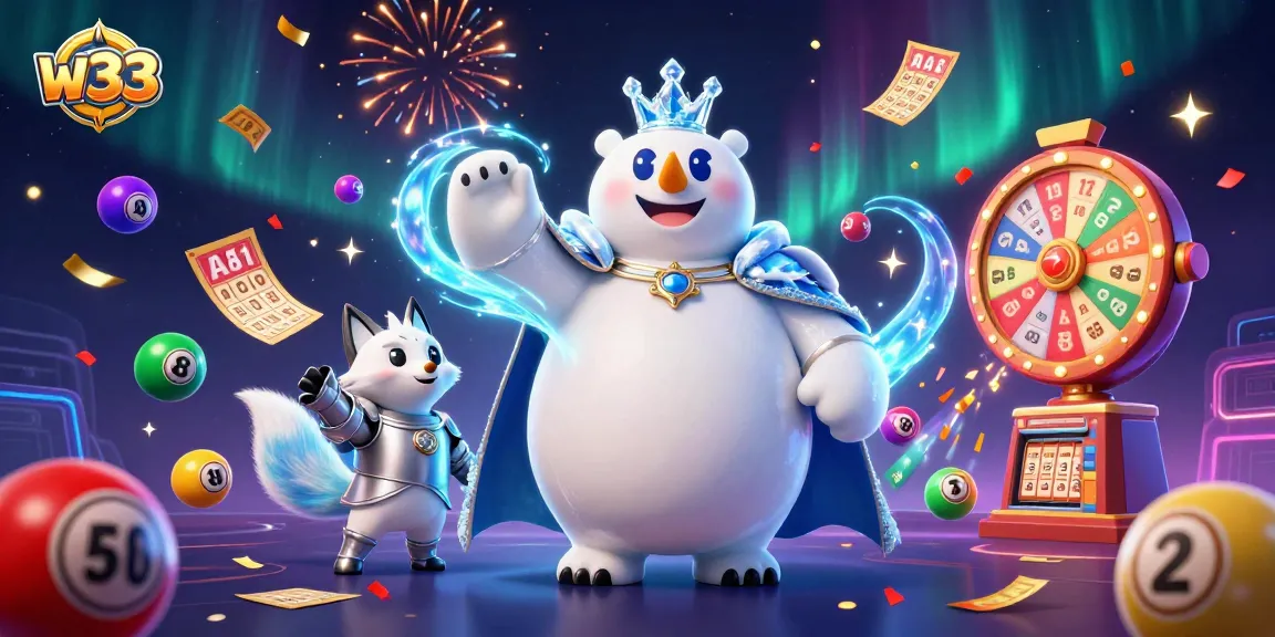 Experience exciting gameplay at w33 casino with vibrant characters and dynamic casino elements.