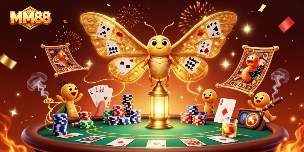 Experience the MM88 advantage with an engaging scene of casino excitement and winning potential.