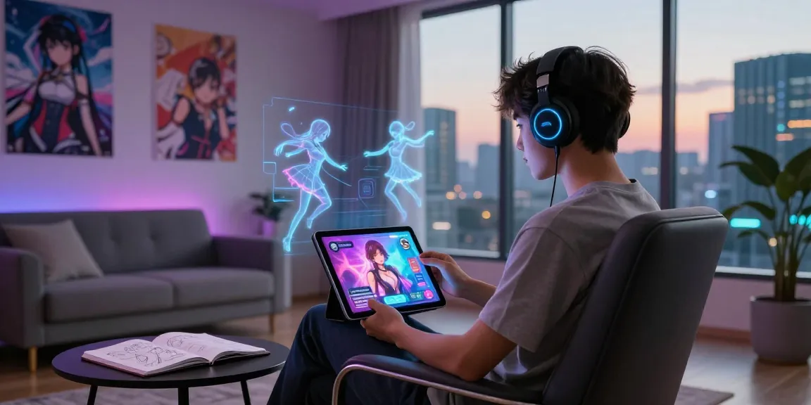 Engaging ai hentai chat experience with vibrant characters and immersive digital environment.