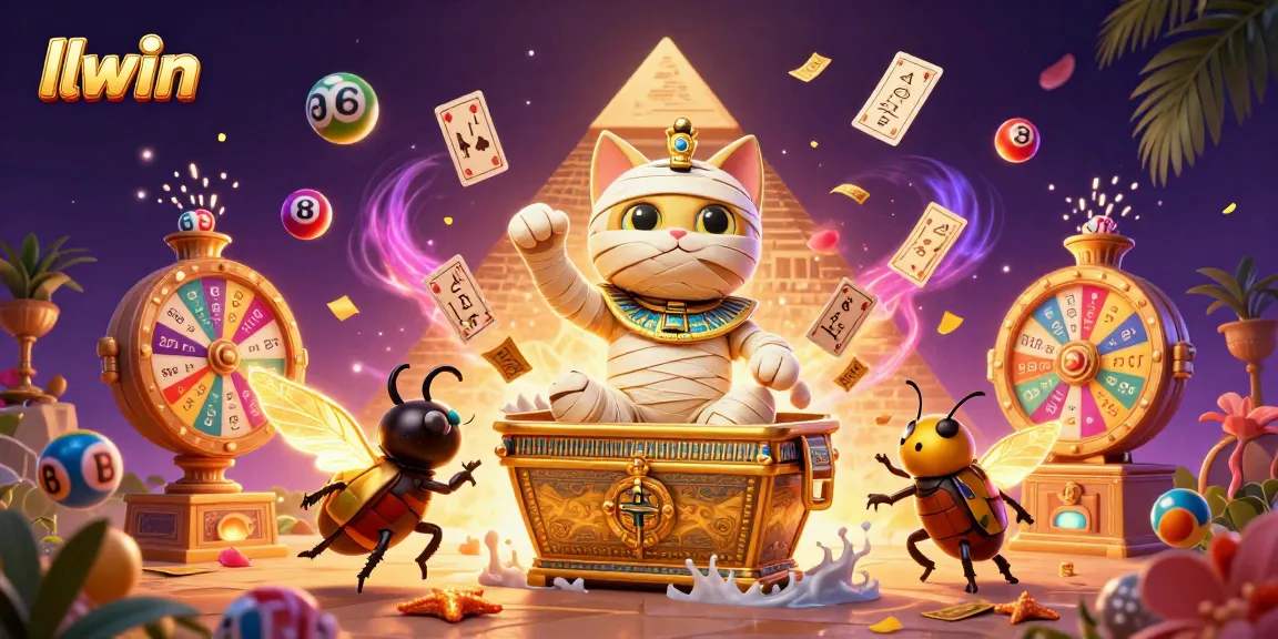 Engage in thrilling experiences with llwin's vibrant casino games featuring dynamic characters and colorful elements.