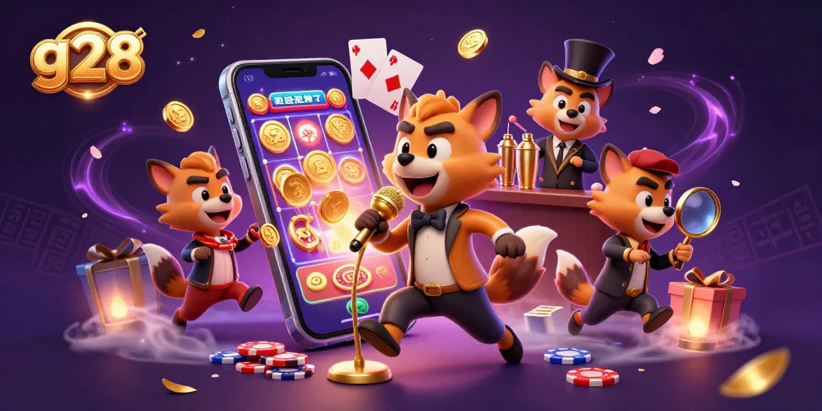 Join the fun with g28 as hyenas run a vibrant comedy casino club, mixing drinks and jokes!