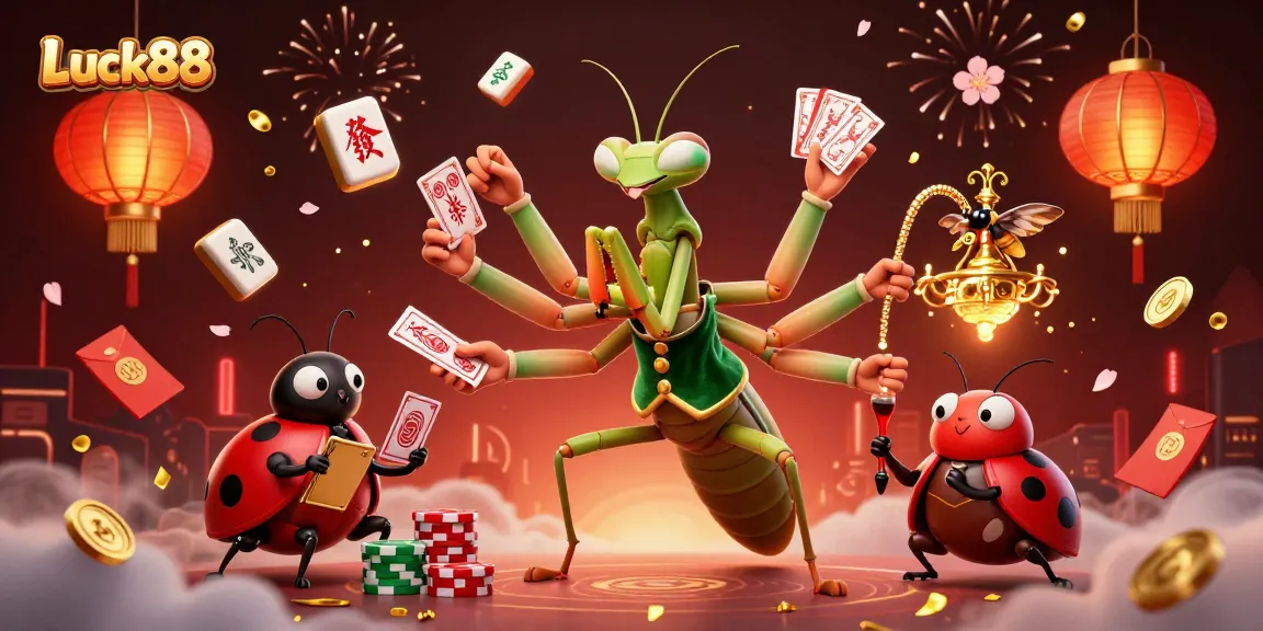 Experience the excitement of Luck88 with engaging casino action, vibrant characters, and festive visuals.