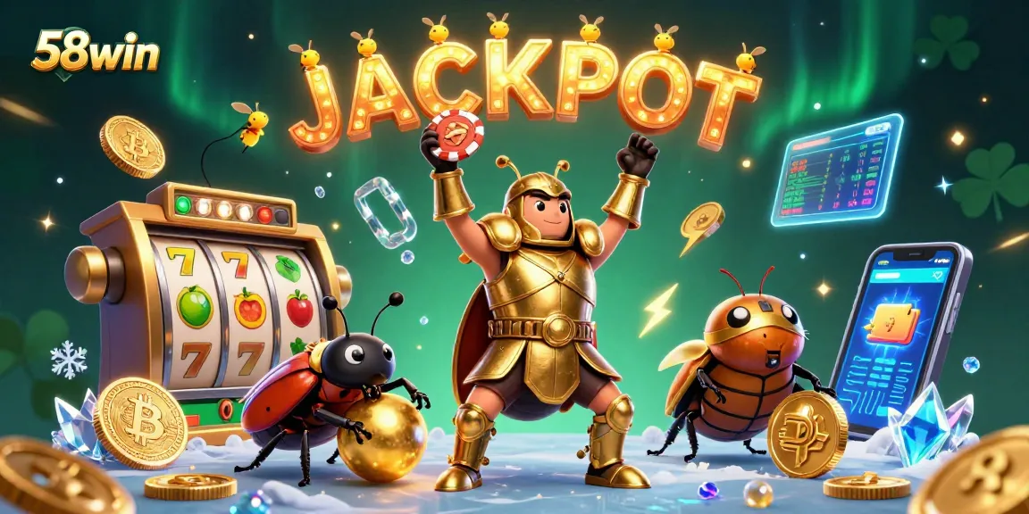 Engage with exhilarating 58win jackpots featuring character heroes and vibrant 3D gaming elements.